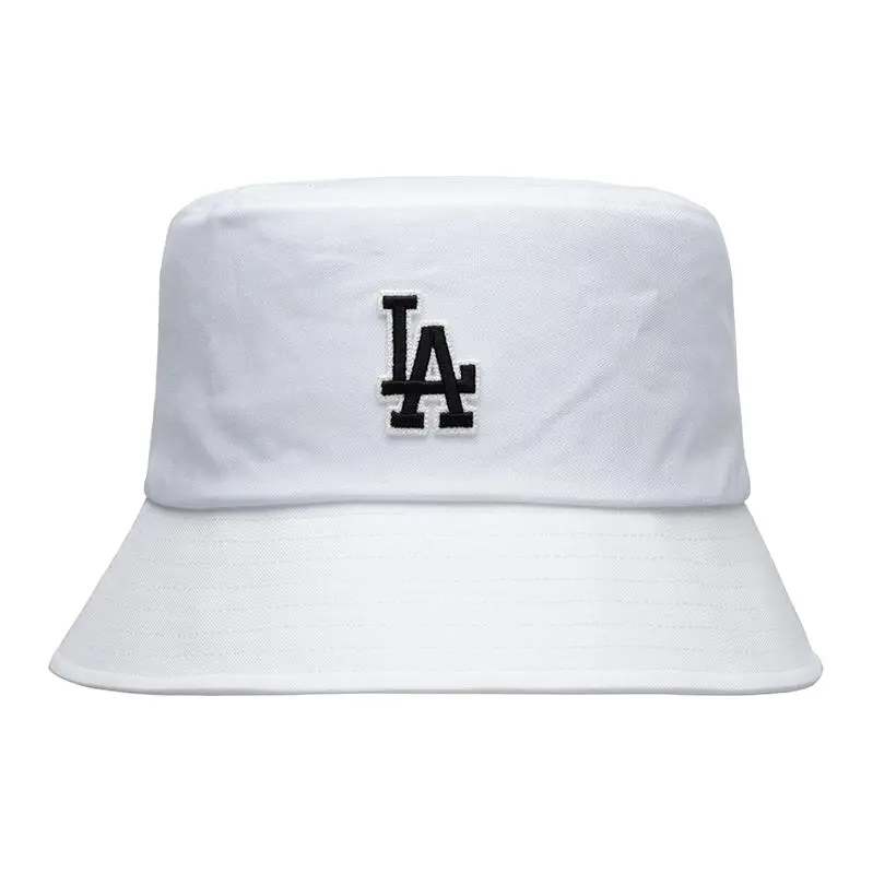 MLB Cotton Bucket Hats Unisex White