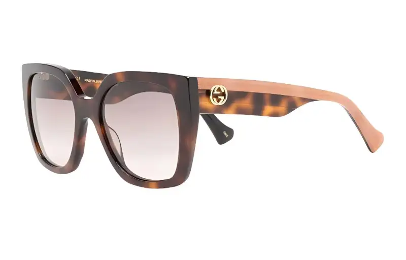 GUCCI Eyewear Butterfly Frame Sunglasses