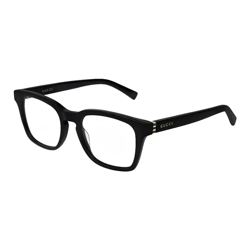 GUCCI Rectangular Eyeglass Frames Women's Black
