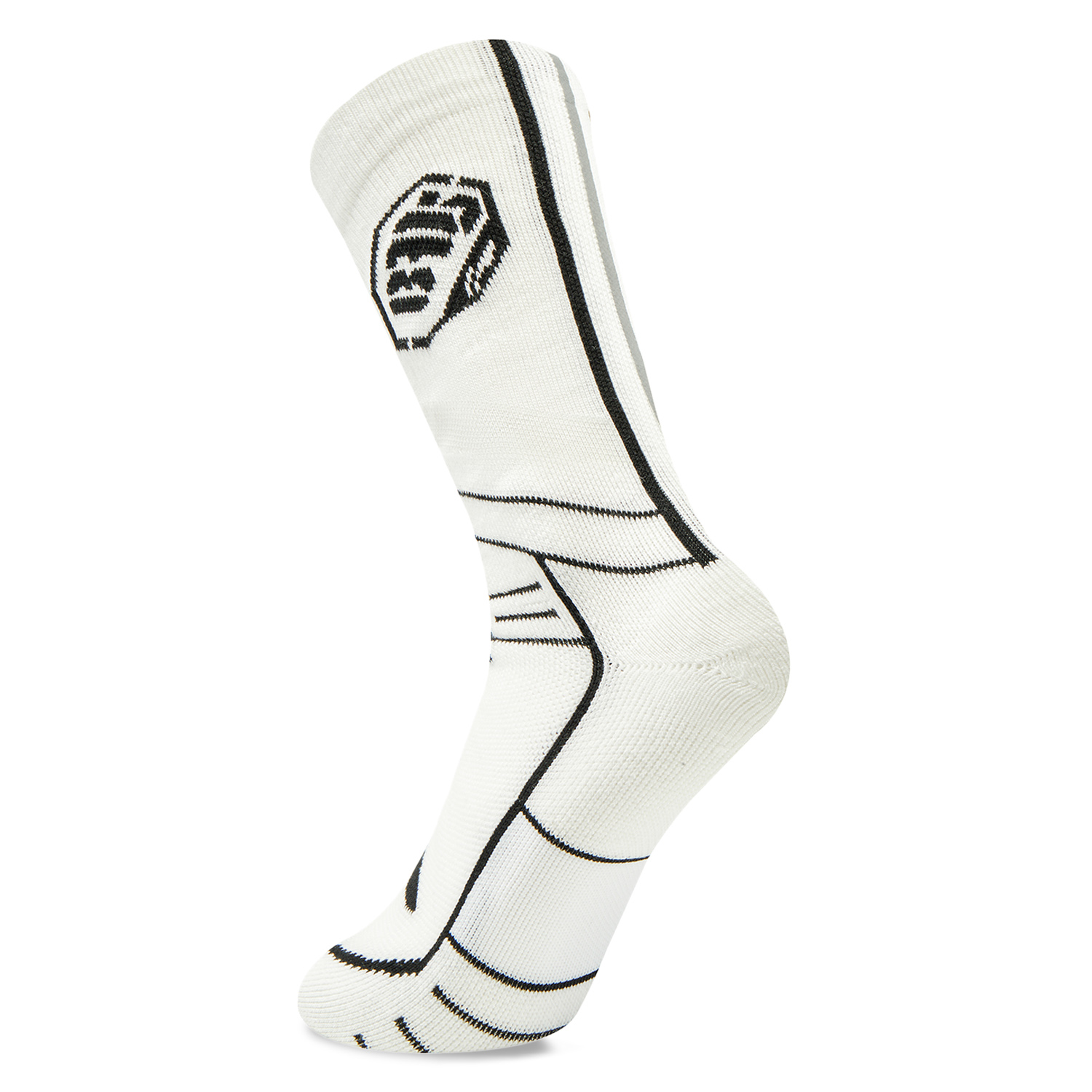 Li Ning Crew Socks Unisex 1 Pack White