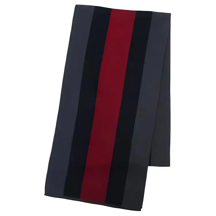 GUCCI Knit Scarves Men's Gray
