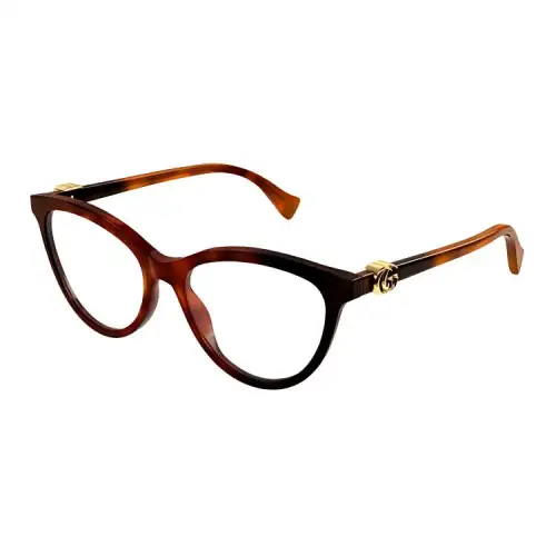 GUCCI Cat Eye Sunglasses Women's Brown