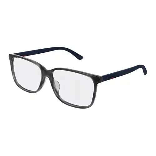 GUCCI Frame Series Luxury Style Rectangular Eyeglass Frames Men's Blue