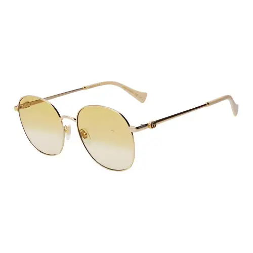 GUCCI Alloy Oval Sunglasses Unisex