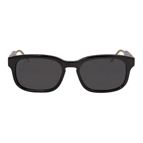 GUCCI Web Square Sunglasses Men's Black