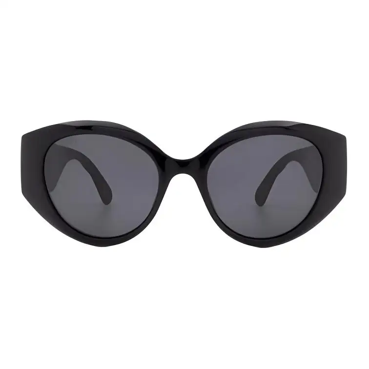 matelassé-effect cat-eye sunglasses