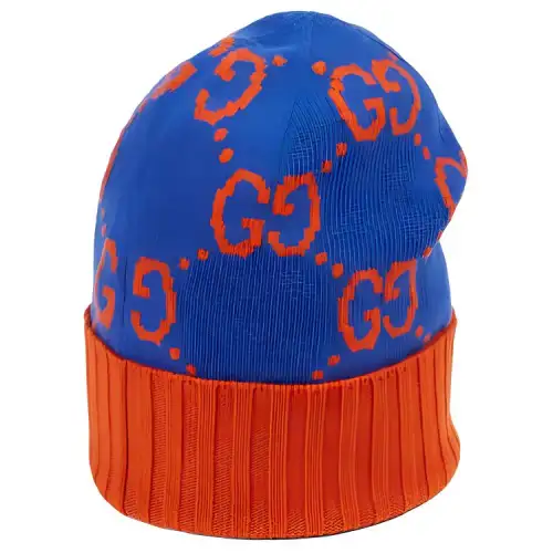 GUCCI Beanies Men's Blue