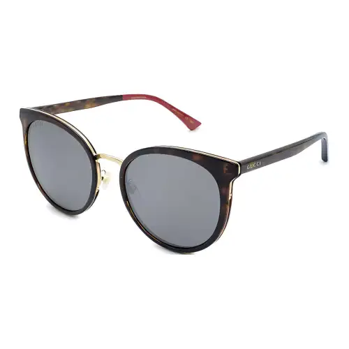 GUCCI Sunglasses Women's Brown/Gray