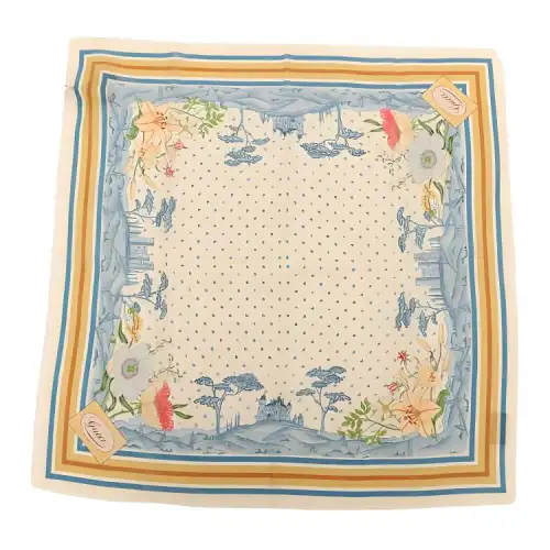 GUCCI Patterned Print Scarves Kids' Multicolor