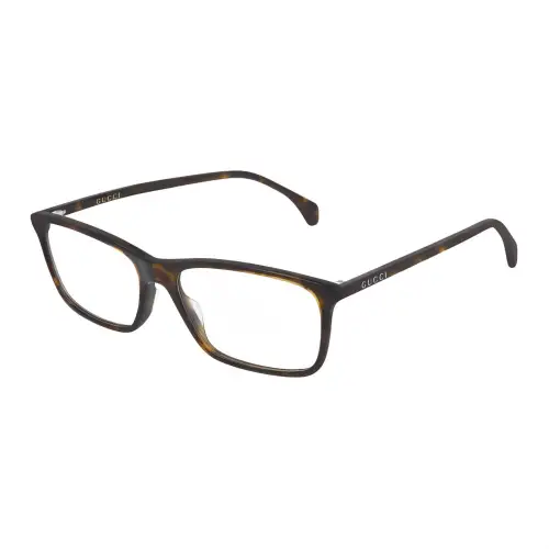 GUCCI Rectangular Prescription Glasses Men's