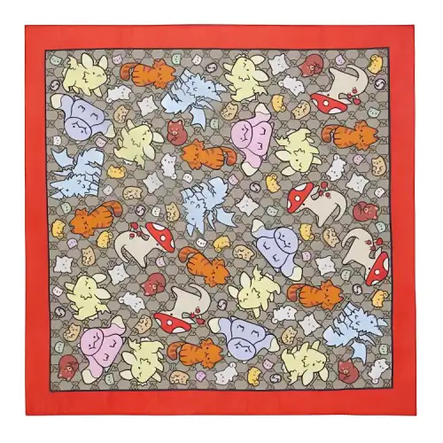 GUCCI Scarves Women's Multicolor