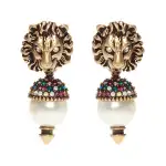 GUCCI Metal, Glass Earrings Women's