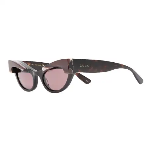 cat-eye tinted sunglasses
