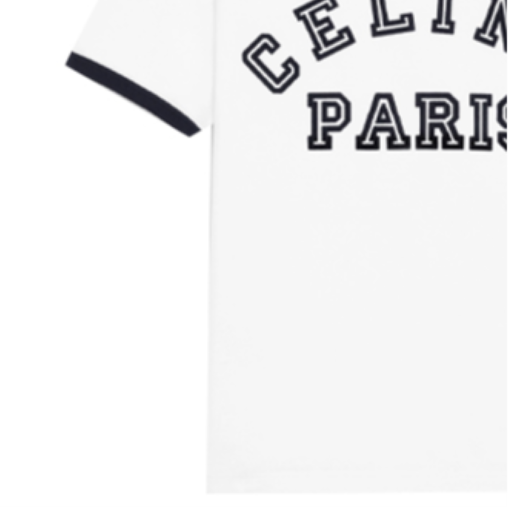 Женская футболка CELINE (белая) — фото 4