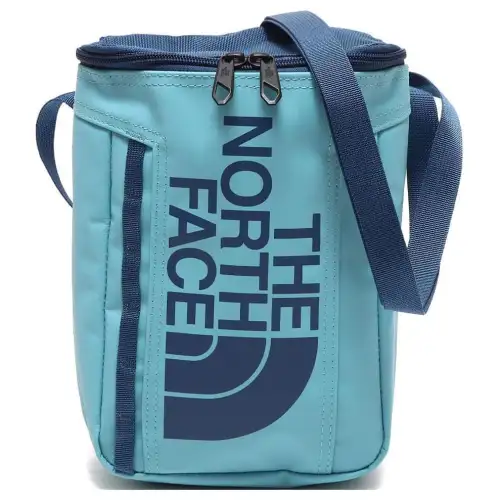 THE NORTH FACE 3L Shoulder Bag, Crossbody Bag, Outdoor Bag Fabric Blue Unisex