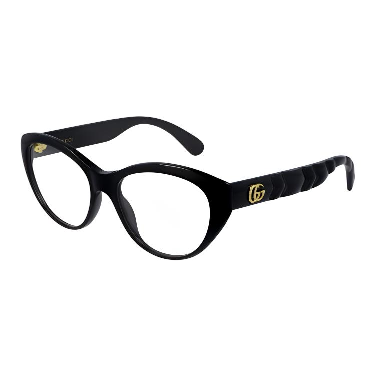 Женские очки Gucci Square Optical Glasses (черные)