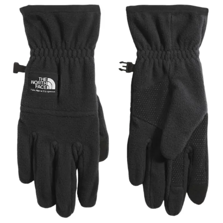 THE NORTH FACE Recycled Polyester, Elastane Knit Gloves Unisex Black