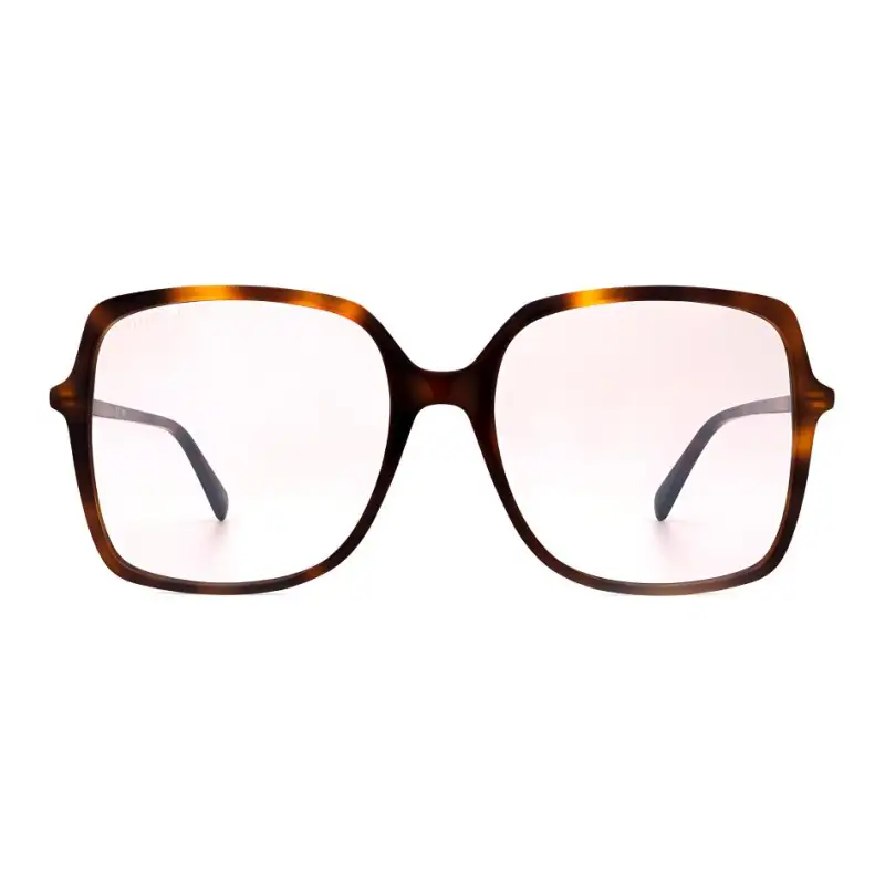 GUCCI Classic And Versatile Square Prescription Glasses Women's