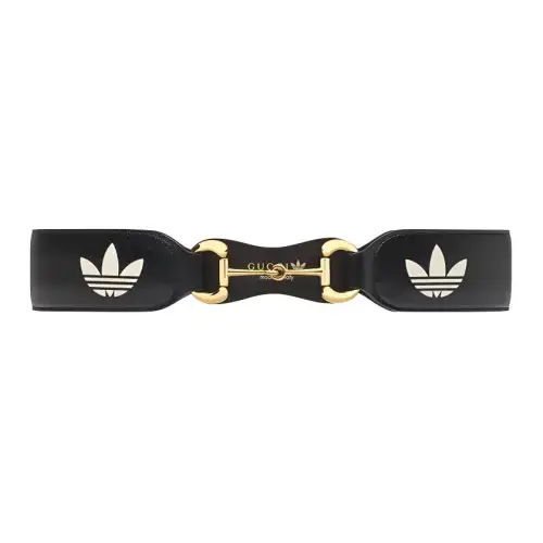 GUCCI X Adidas Leather Horsebit Belt