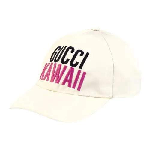GUCCI Baseball Caps Women's White