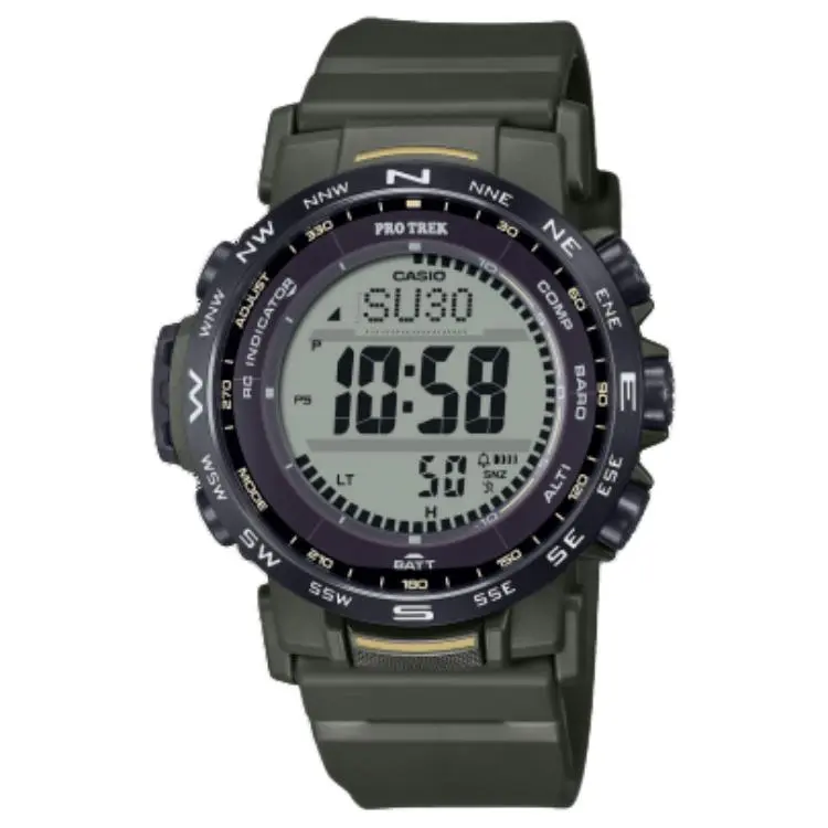 CASIO PRW 35 ['100', 301050]m Waterproof Solar Quartz Movement Resin Strap Watch Men's Watches