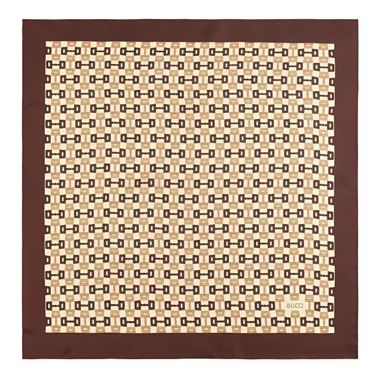 GUCCI Horsebit Collection Scarves Women's Brown