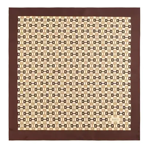 GUCCI Horsebit Collection Scarves Women's Brown