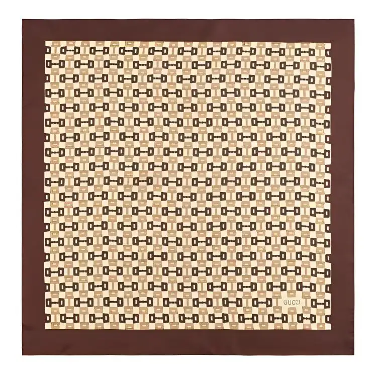 GUCCI Horsebit Collection Scarves Women's Brown