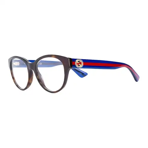 GUCCI Oval Prescription Glasses Women's