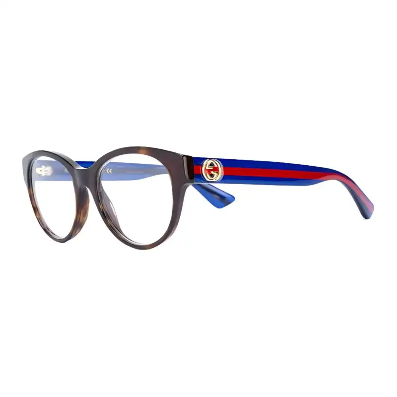 GUCCI Oval Prescription Glasses Women's