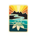 GUCCI Adidas X Gucci Collaboration Collection Metal Enamel Brooches Unisex