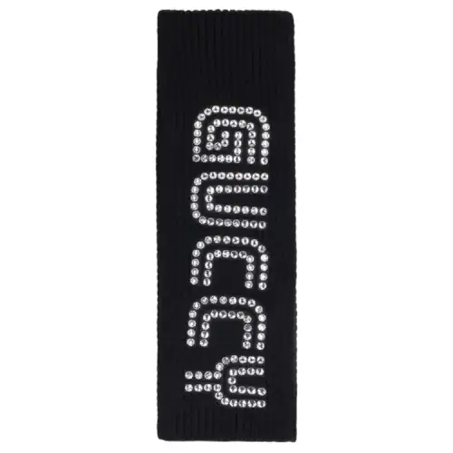 GUCCI Knit Scarves Women's Black