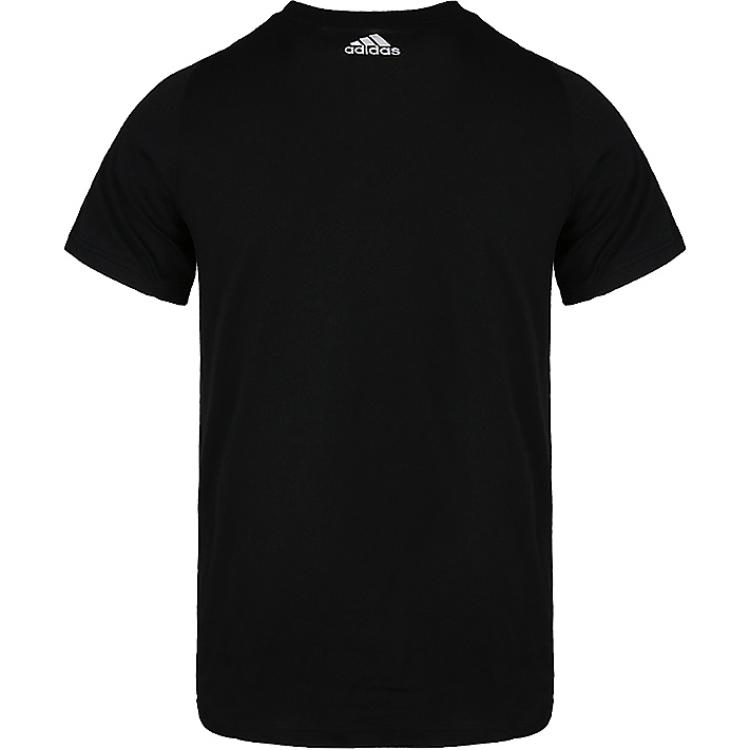 Мужская футболка adidas adidasTYB LIN (черные) — фото 2
