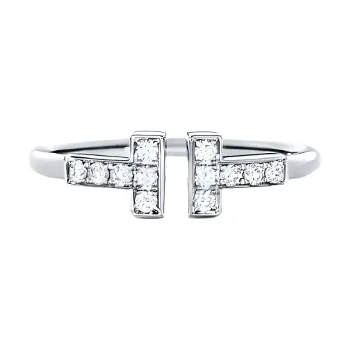 TIFFANY & CO. 18K White Gold Rings Unisex