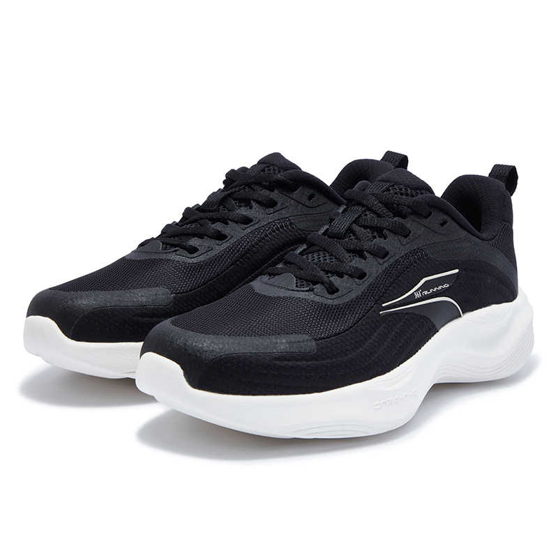 361° Slip Resistant Abrasion Resistant Low top Training Running Shoes Women’s Black White