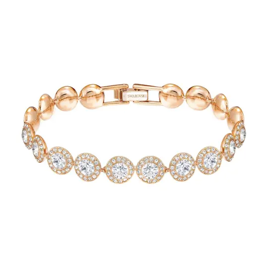 Swarovski Rose Gold tone Plated Bracelets Women's Rose Gold