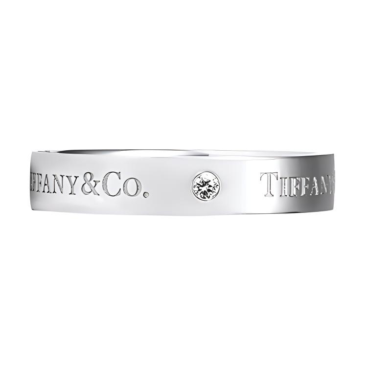 Женское кольцо TIFFANY & CO. (серебристое) — фото 2