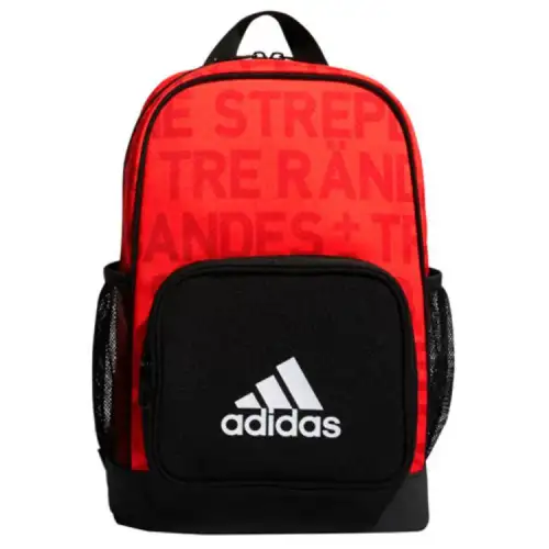 Adidas Polyester Backpack Regular Unisex Red