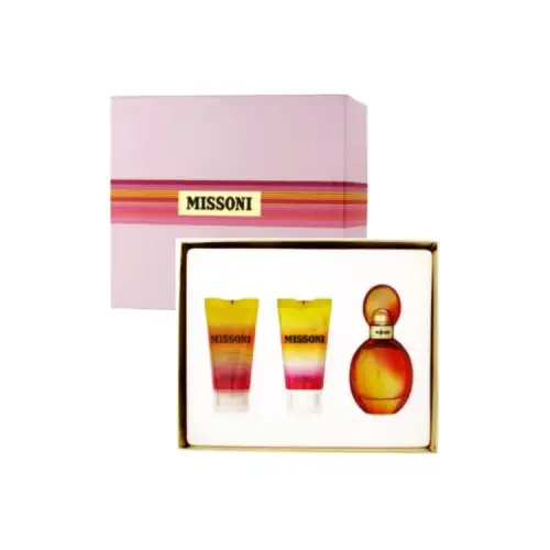 MISSONI Sony, perfume, nutritious set, gel, 30 ml, 50 ml, 50 ml