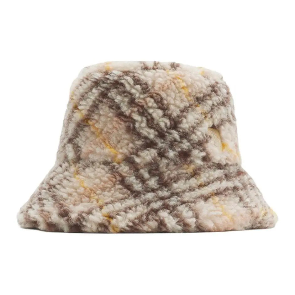 Burberry checkered bucket hat