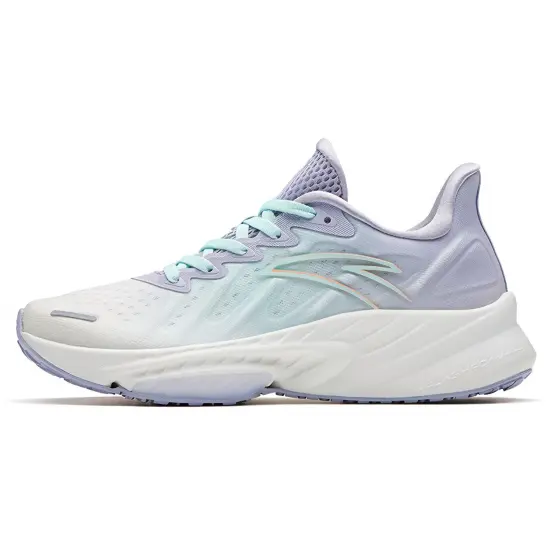 ANTA Running Collection Running Shoes Women's Low-Top White Gray/Purple