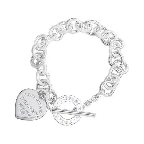 TIFFANY & CO. Return To Tiffany Collection 925 Sterling Silver Bracelets Women's Silver