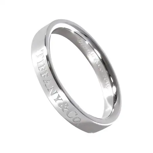 TIFFANY & CO. Platinum Rings Unisex