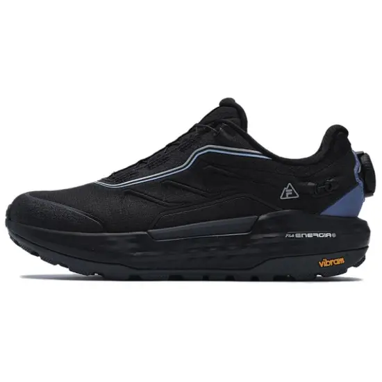 FILA BOA EXPLORER 2 Running Shoes Women's Low-Top Black White Blue