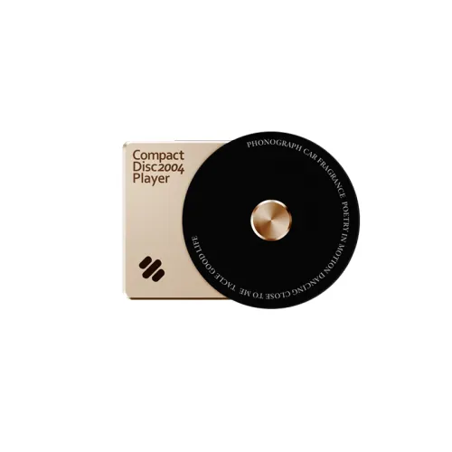 Yeman record player creative car air outlet diffuser decoration car perfume aromatherapy universal