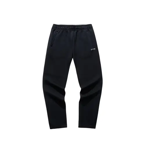 Anta Variety Training Collection Knitted Sweatpants Men's Basic Black