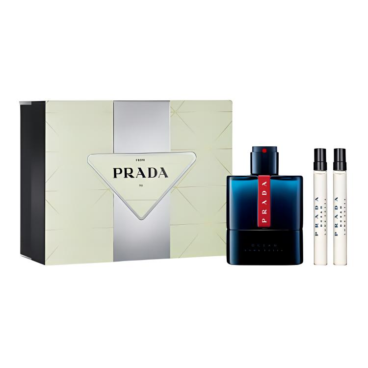 PRADA Luna Rossa Ocean Fragrance Sets Fougere Eau De Toilette Men's 100ml+10ml*2