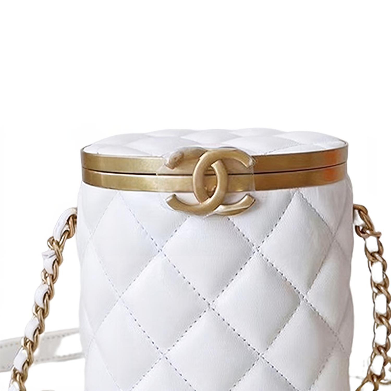 Женская сумка Chanel (белая) — фото 2