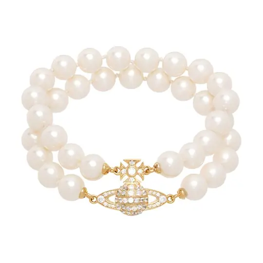 Vivienne Westwood Brass Bracelets Women's Gold