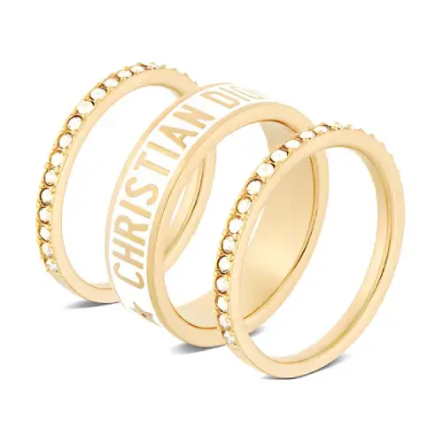 DIOR Metal Ring Clothing Sets, Gold, Women's Women's Gold